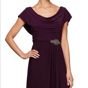 Alex evenings cowl gown